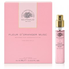 Refill EDP Fleur d'Oranger Musc (15ml x 3)